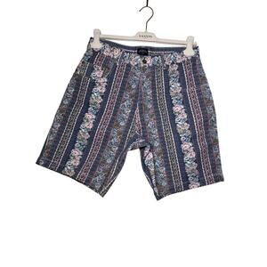 NOAH Men's printed floral denim shorts. Size 30. SS24. like new
